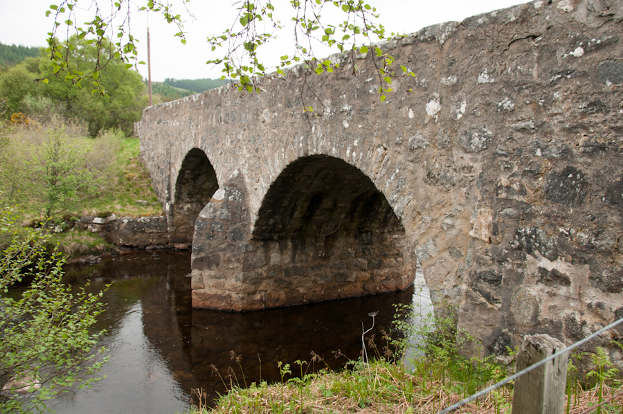 Dalreavoch Bridge over River Brora